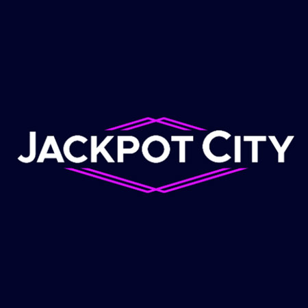 Jackpo City logo color background